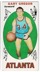 1969 Topps Basketball #11 Gary Gregor - Atlanta Hawks